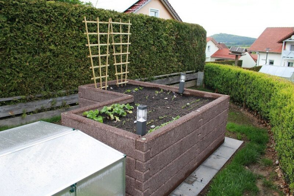 L-Form Hochbeet