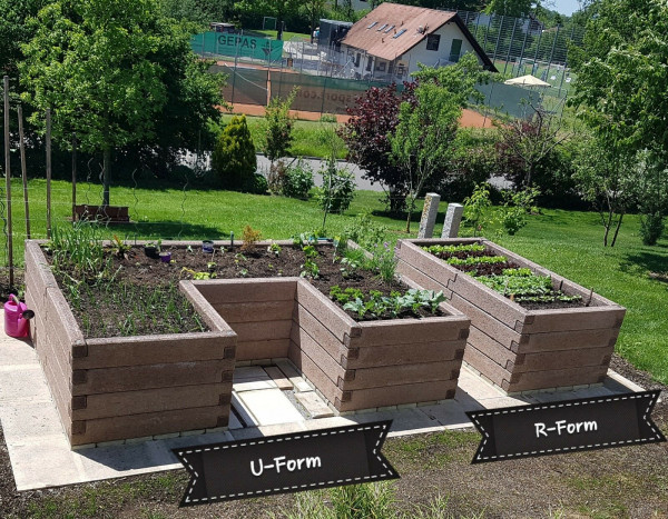 U-Form Hochbeet