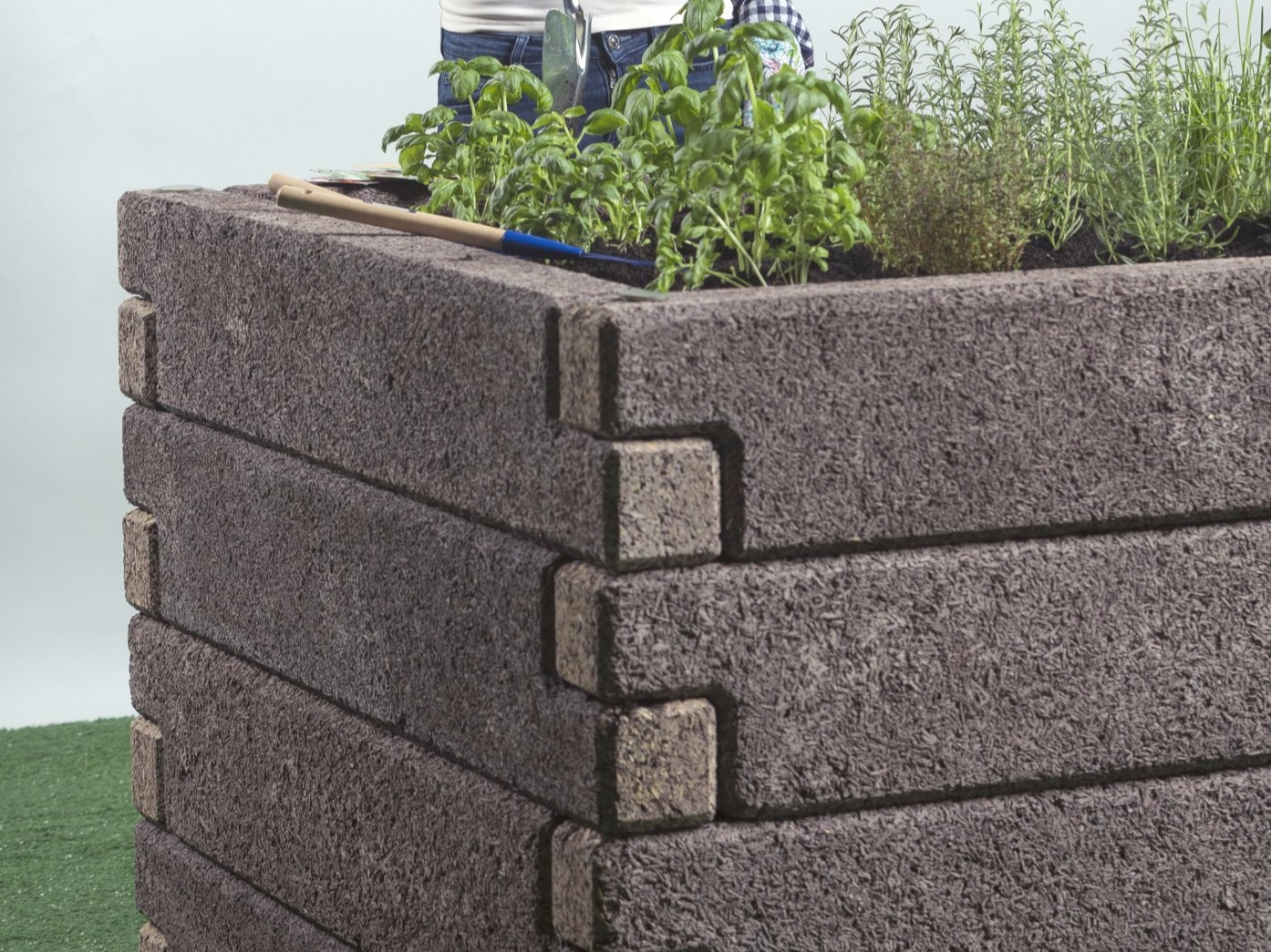 Hochbeet Holzbeton